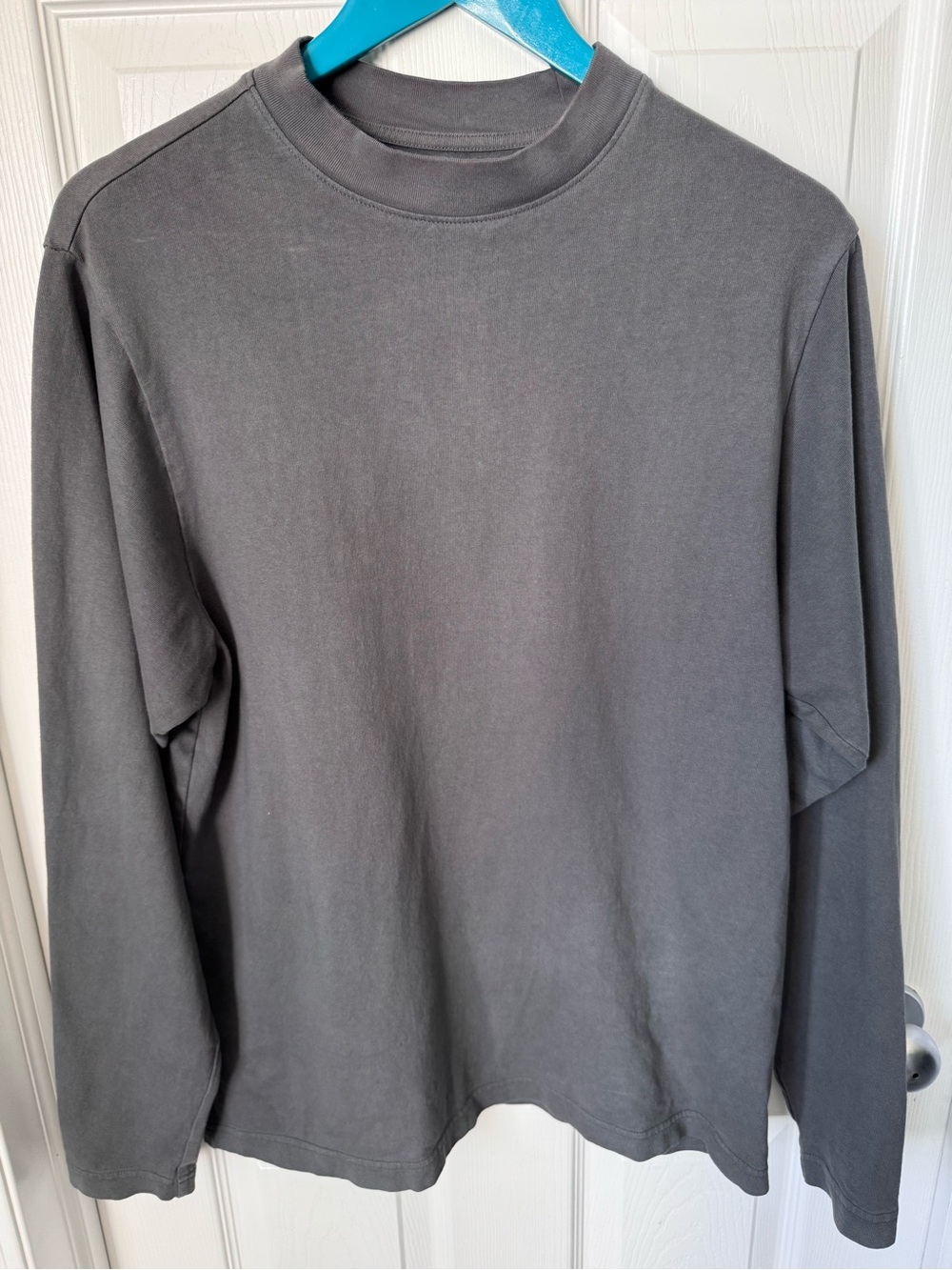 YZY GAP Heavyweight Cotton Long Sleeve Shirt Oversized Small Streetwear Boxy